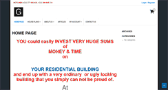 Desktop Screenshot of ghanabuildingplans.com