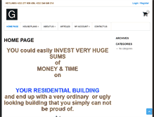 Tablet Screenshot of ghanabuildingplans.com